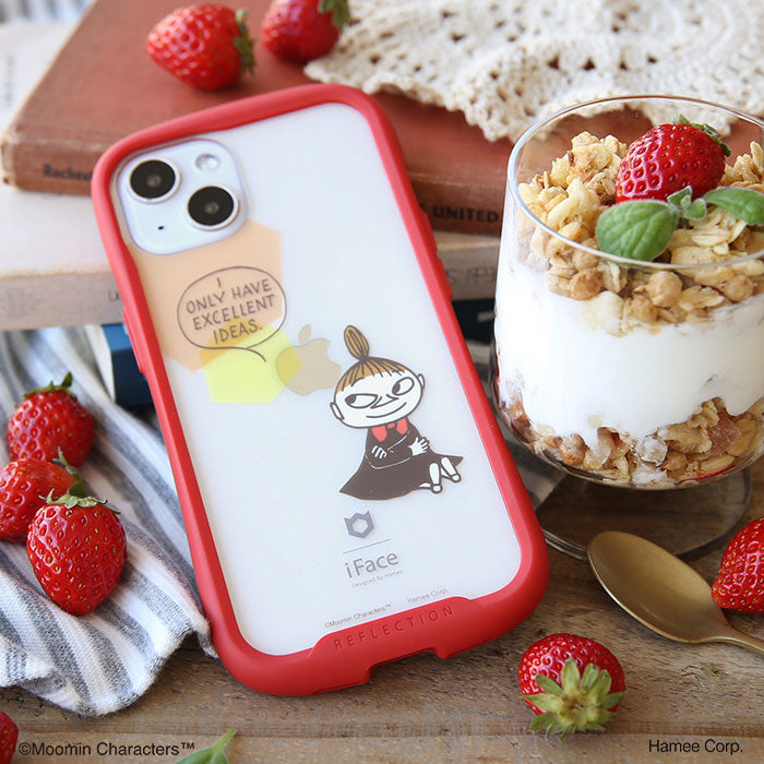 [iPhone 14/14 Pro/14 Plus/14 Pro Max/13/13 Pro/13 Pro Max/12/12 Pro/11/8/7/SE(第2/第3世代)専用]ムーミン iFace 背面クリアケース用インナーシート
