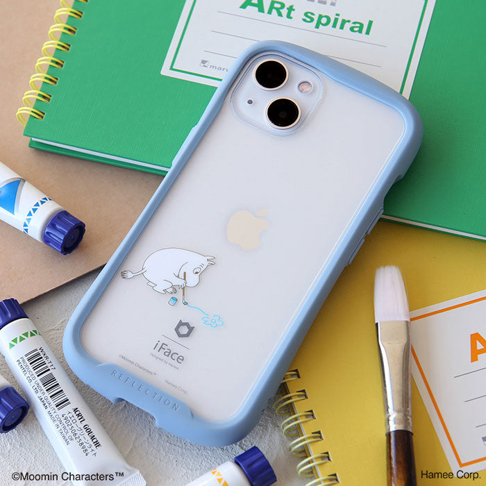 [iPhone 14/14 Pro/14 Plus/14 Pro Max/13/13 Pro/13 Pro Max/12/12 Pro/11/8/7/SE(第2/第3世代)専用]ムーミン iFace 背面クリアケース用インナーシート