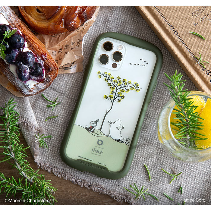 [iPhone 14/14 Pro/14 Plus/14 Pro Max/13/13 Pro/13 Pro Max/12/12 Pro/11/8/7/SE(第2/第3世代)専用]ムーミン iFace 背面クリアケース用インナーシート