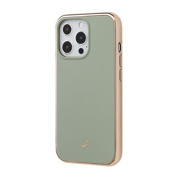 緑色のスマホケース