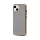 [iPhone 14/13専用]salisty(サリスティ)マットカラー耐衝撃ハードケース(グレージュ)