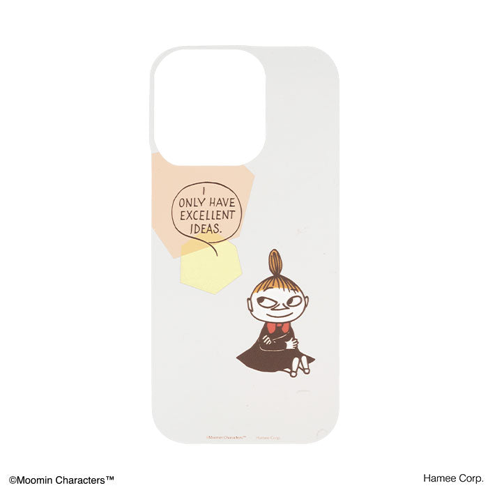 [iPhone 14/14 Pro/14 Plus/14 Pro Max/13/13 Pro/13 Pro Max/12/12 Pro/11/8/7/SE(第2/第3世代)専用]ムーミン iFace 背面クリアケース用インナーシート