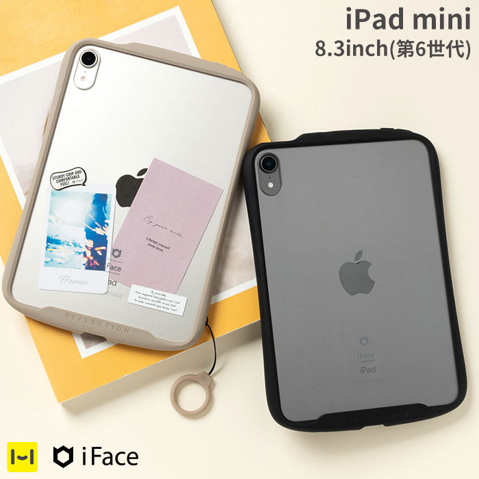 [iPad mini 8.3inch(第6世代)専用]iFace Reflection ポリカーボネートクリアケース【正規通販】