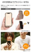 [iPhone 15/15 Pro/15 Plus/15 Pro Max/14/14 Pro/14 Plus/14 Pro Max/13/13 Pro/13 Pro Max/12/12 Pro/11/11 Pro/XR/XS/X/8/7/6s/6/SE(第2/第3世代)専用]iFace Round Edge Tempered Glass Screen Protector ラウンドエッジ強化ガラス 画面保護シート(のぞき見防止)