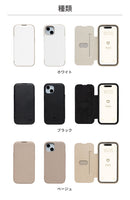 [iPhone 15/15 Pro/14/14 Pro/13/13 Pro専用]iFace Cardina 2nd ダイアリーケース