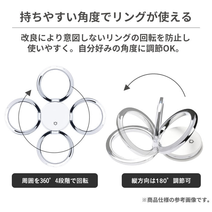 ムーミン iFace Finger Ring Holder フラットタイプ