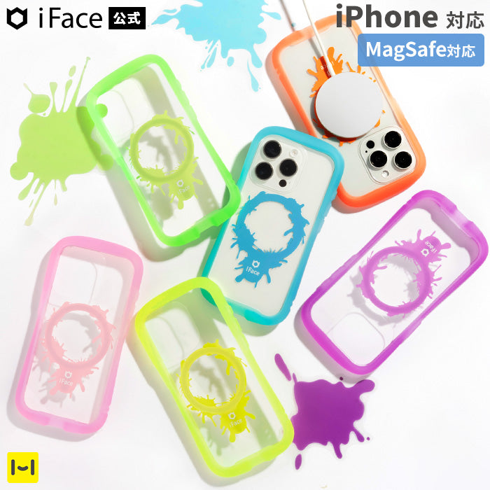 Magsafe対応 iFace Reflection Neo クリアケース【iPhone 15/15 Pro/14/14 Pro/13/13 Pro/12/12 Pro専用】