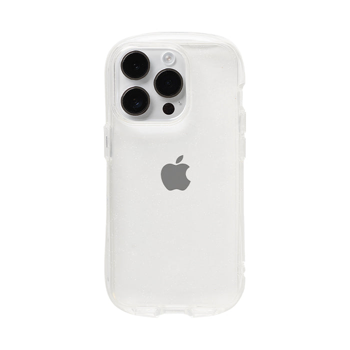 [iPhone 15/15 Pro/15 Plus/15 Pro Max/14/14 Pro/14 Plus/14 Pro Max/13/13 mini/13 Pro/13 Pro Max/12/12 mini/12 Pro/12 Pro Max/11/11 Pro/XR/XS/X/8/7/SE(第2/第3世代)専用]iFace Look in Clearケース(クリア/ラメ)