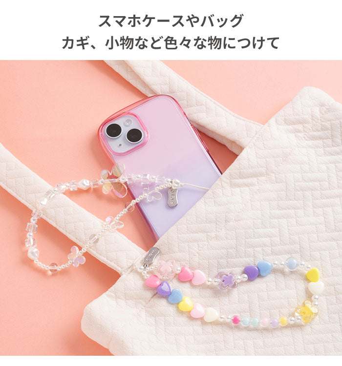 チーズー家　ビーズストラップ (ラブラブ)サンエックス新品未使用 チーズー家 ビーズストラップ (ラブラブ)サンエックス新品未使用