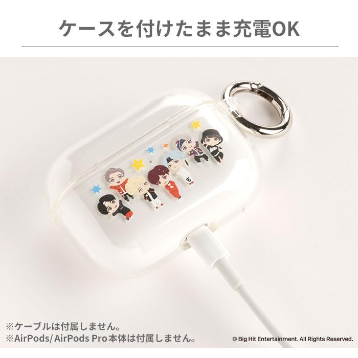 正規通販】[AirPods/AirPods Pro専用]TinyTAN iFace Look in Clearケース