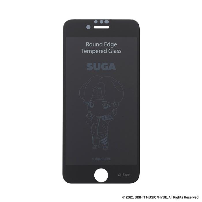 【正規通販】TinyTAN iFace Round Edge Tempered Glass Screen Protector ラウンドエッジ強化ガラス 画面保護シート【iPhone 12/12 mini/12 Pro/11/XR/8/7/SE(第2/第3世代)/6s/6専用】｜スマホケース・スマホカバー・iPhoneケース通販のHamee