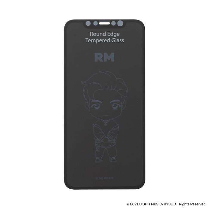 【正規通販】TinyTAN iFace Round Edge Tempered Glass Screen Protector ラウンドエッジ強化ガラス 画面保護シート【iPhone 12/12 mini/12 Pro/11/XR/8/7/SE(第2/第3世代)/6s/6専用】｜スマホケース・スマホカバー・iPhoneケース通販のHamee