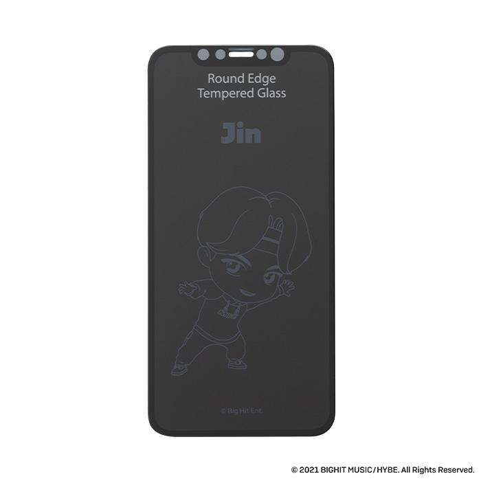 【正規通販】TinyTAN iFace Round Edge Tempered Glass Screen Protector ラウンドエッジ強化ガラス 画面保護シート【iPhone 12/12 mini/12 Pro/11/XR/8/7/SE(第2/第3世代)/6s/6専用】｜スマホケース・スマホカバー・iPhoneケース通販のHamee