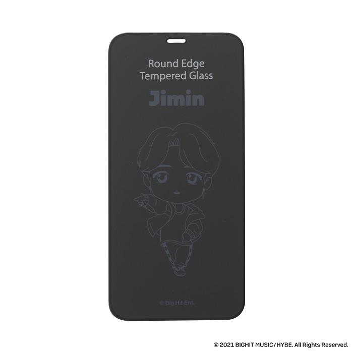 【正規通販】TinyTAN iFace Round Edge Tempered Glass Screen Protector ラウンドエッジ強化ガラス 画面保護シート【iPhone 12/12 mini/12 Pro/11/XR/8/7/SE(第2/第3世代)/6s/6専用】｜スマホケース・スマホカバー・iPhoneケース通販のHamee