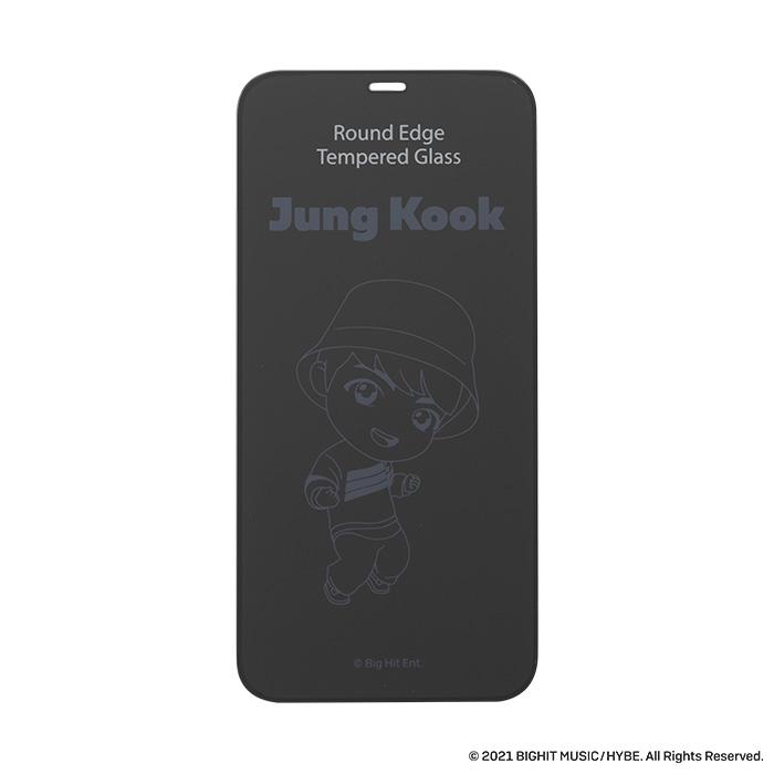 【正規通販】TinyTAN iFace Round Edge Tempered Glass Screen Protector ラウンドエッジ強化ガラス 画面保護シート【iPhone 12/12 mini/12 Pro/11/XR/8/7/SE(第2/第3世代)/6s/6専用】｜スマホケース・スマホカバー・iPhoneケース通販のHamee