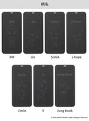 【正規通販】TinyTAN iFace Round Edge Tempered Glass Screen Protector ラウンドエッジ強化ガラス 画面保護シート【iPhone 12/12 mini/12 Pro/11/XR/8/7/SE(第2/第3世代)/6s/6専用】｜スマホケース・スマホカバー・iPhoneケース通販のHamee