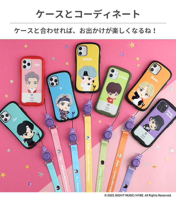 【正規通販】TinyTAN iFace Quick Release ネックストラップ｜スマホケース・スマホカバー・iPhoneケース通販のHamee