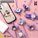 【正規通販】[MFi取得品]TinyTAN iFace ライトニングケーブル 1.2m｜スマホケース・スマホカバー・iPhoneケース通販のHamee