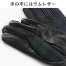 スマートフォン対応ハリスツイード×ラムレザーグローブ｜スマホケース・スマホカバー・iPhoneケース通販のHamee