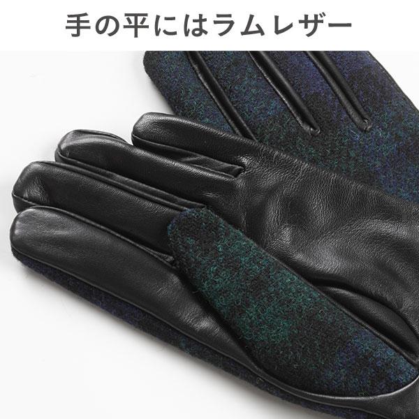 スマートフォン対応ハリスツイード×ラムレザーグローブ｜スマホケース・スマホカバー・iPhoneケース通販のHamee