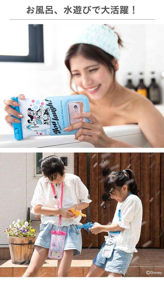 ディズニーキャラクター/DIVAIDフローティング防水ケース｜スマホケース・スマホカバー・iPhoneケース通販のHamee