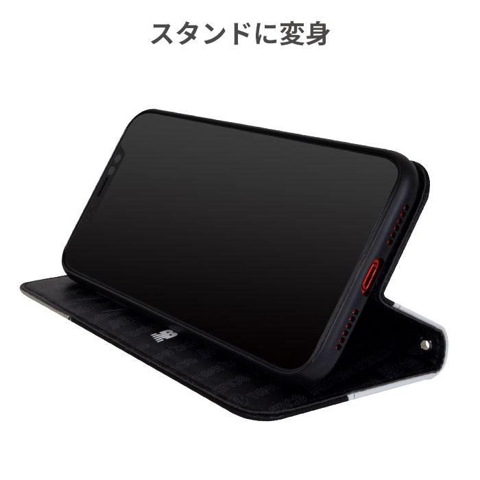 [iPhone11 iPhoneケース]NewBalance/ニューバランス手帳型 iPhoneケーススエードMIX(グレー)｜スマホケース・スマホカバー・iPhoneケース通販のHamee