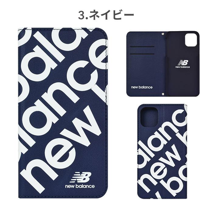 [iPhone11 iPhoneケース]NewBalance/ニューバランススリム手帳型 iPhoneケーススタンプロゴ｜スマホケース・スマホカバー・iPhoneケース通販のHamee