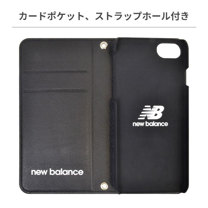 [iPhone8/7/6s/6/SE(第2世代)専用]NewBalance/ニューバランススリム手帳型 iPhoneケーススタンプロゴ｜スマホケース・スマホカバー・iPhoneケース通販のHamee