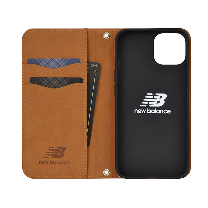 iPhone 14 Plus専用]New Balance/ニューバランス スエード手帳型ケース