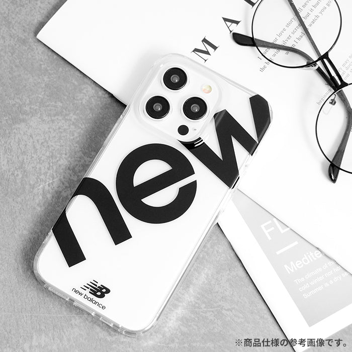 [iPhone 15 Pro専用]New Balance/ニューバランス クリアケース(new/ブラック)