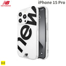 [iPhone 15 Pro専用]New Balance/ニューバランス クリアケース(new/ブラック)