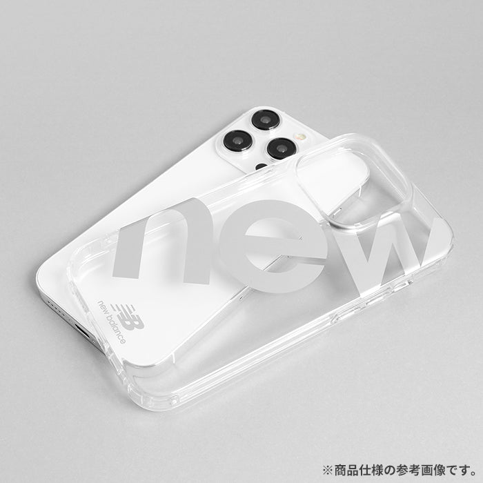 [iPhone 15 Pro専用]New Balance/ニューバランス クリアケース(new/シルバー)