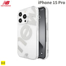 [iPhone 15 Pro専用]New Balance/ニューバランス クリアケース(new/シルバー)