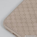 [iPhone 15 Pro専用]New Balance/ニューバランス カード収納付きケース(モノグラム/グレージュ)