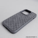 [iPhone 15 Pro専用]New Balance/ニューバランス カード収納付きケース(モノグラム/ブルーグレー)