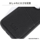 [iPhone 15専用]nano universe ナノユニバース カードポケット付レザーケース