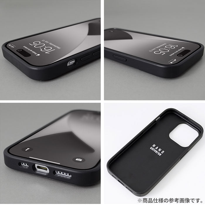 iPhoneアクセサリー SUTI iPhone 15Pro Nano Leather BLACK Süti NanoLeather PhoneBack (Black, iPhone 15 Pro Max) : Amazon.ca