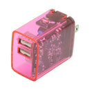 Melia クリアAC充電器 同時充電対応Smart IC付き