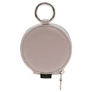 Melia ラウンド型 PUレザー マルチポーチ