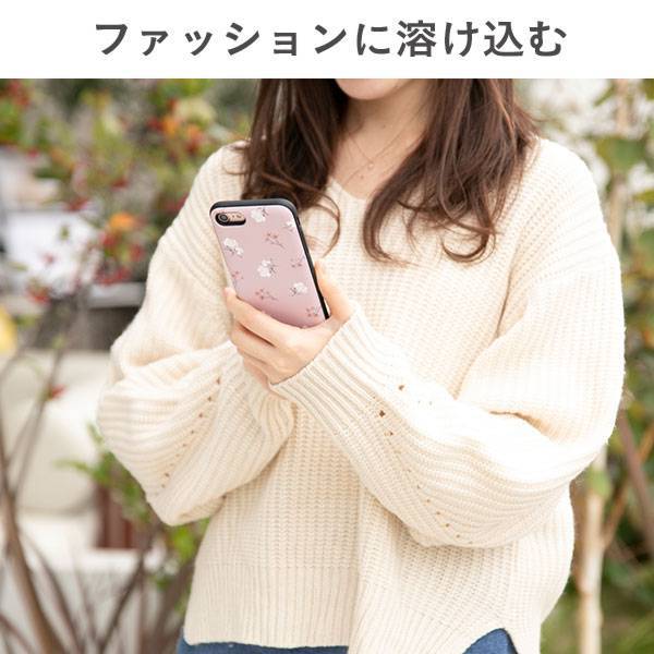 [iPhone11Pro/11/XR/XS/X/8/7/SE(第2世代) iPhoneケース]Latootooカード収納背面ミラー付き iPhoneケース｜スマホケース・スマホカバー・iPhoneケース通販のHamee