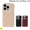 [iPhone 14/14 Pro/13専用]キルティングケース｜スマホケース・スマホカバー・iPhoneケース通販のHamee