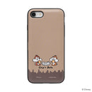 [iPhone 14/14 Pro/13/13 mini/13 Pro/12/12 Pro/11/XR/8/7/SE(第2/第3世代)専用]ディズニーキャラクター Latootoo カード収納型 ミラー付きiPhoneケース