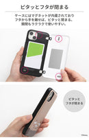 [iPhone 14/14 Pro/13/13 mini/13 Pro/12/12 Pro/11/XR/8/7/SE(第2/第3世代)専用]ディズニーキャラクター Latootoo カード収納型 ミラー付きiPhoneケース