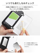 [iPhone 14/14 Pro/13/13 mini/13 Pro/12/12 Pro/11/XR/8/7/SE(第2/第3世代)専用]ディズニーキャラクター Latootoo カード収納型 ミラー付きiPhoneケース