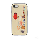 [iPhone 14/14 Pro/13/13 mini/13 Pro/12/12 Pro/11/XR/8/7/SE(第2/第3世代)専用]ディズニーキャラクター Latootoo カード収納型 ミラー付きiPhoneケース