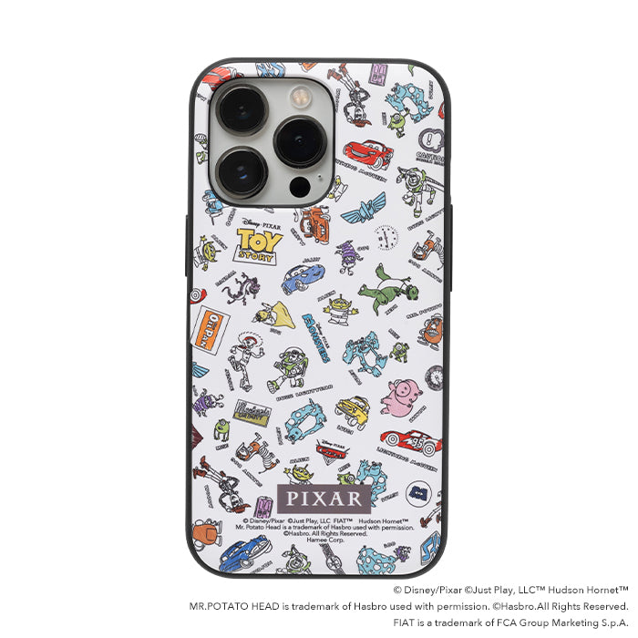 [iPhone 14/14 Pro/13/13 mini/13 Pro/12/12 Pro/11/XR/8/7/SE(第2/第3世代)専用]ディズニーキャラクター Latootoo カード収納型 ミラー付きiPhoneケース