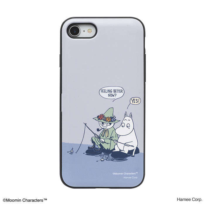 [iPhone 14/14 Pro/13/13 mini/13 Pro/12/12 Pro/11/XR/8/7/SE(第2/第3世代)専用]ムーミン Latootoo カード収納型 ミラー付きiPhoneケース