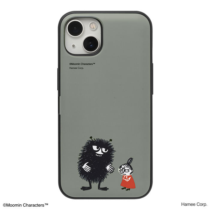 [iPhone 14/14 Pro/13/13 mini/13 Pro/12/12 Pro/11/XR/8/7/SE(第2/第3世代)専用]ムーミン Latootoo カード収納型 ミラー付きiPhoneケース