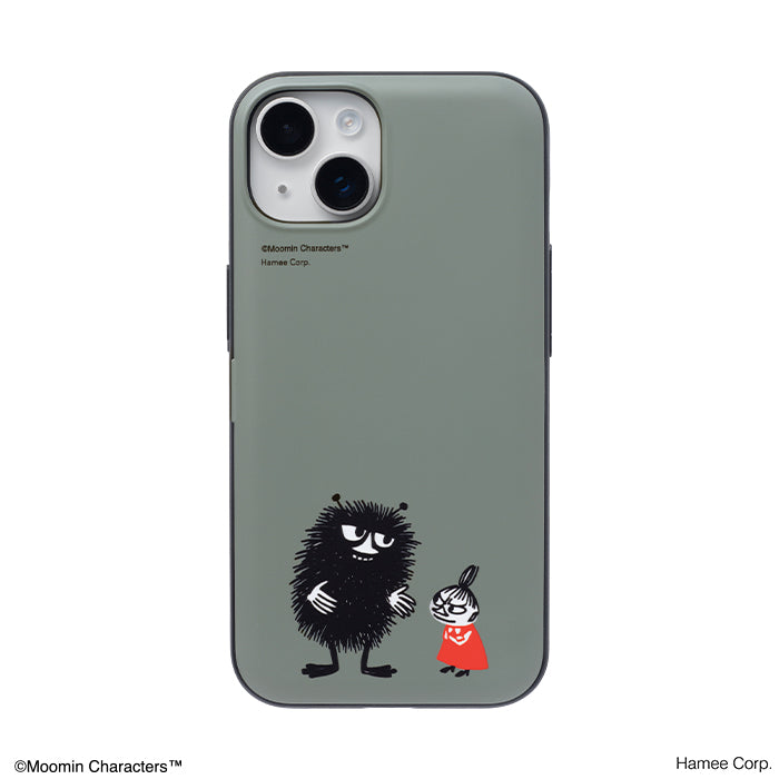[iPhone 14/14 Pro/13/13 mini/13 Pro/12/12 Pro/11/XR/8/7/SE(第2/第3世代)専用]ムーミン Latootoo カード収納型 ミラー付きiPhoneケース
