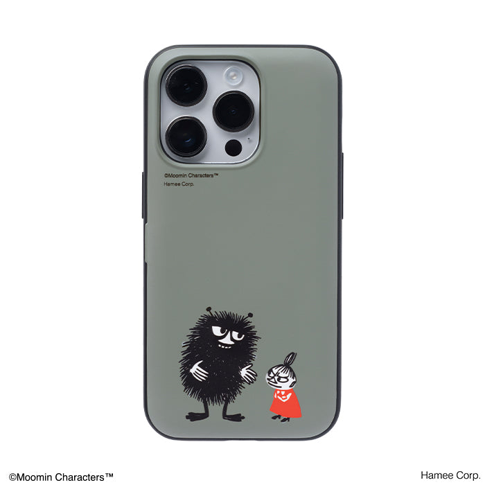 [iPhone 14/14 Pro/13/13 mini/13 Pro/12/12 Pro/11/XR/8/7/SE(第2/第3世代)専用]ムーミン Latootoo カード収納型 ミラー付きiPhoneケース